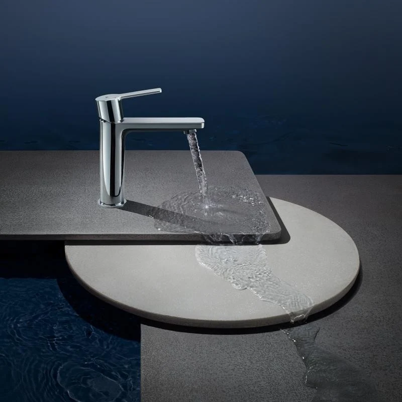 Baterie lavoar Grohe Lineare, cu ventil click-clack