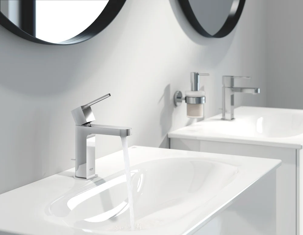Baterie lavoar Grohe Plus, cu ventil pop-up, marime S