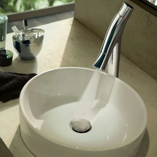 Baterie lavoar Hansgrohe Axor Starck Organic 50, dubla comanda, cu ventil pop-up