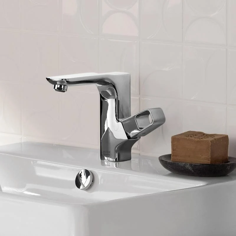 Baterie lavoar Hansgrohe Axor Urquiola 130, cu ventil pop-up