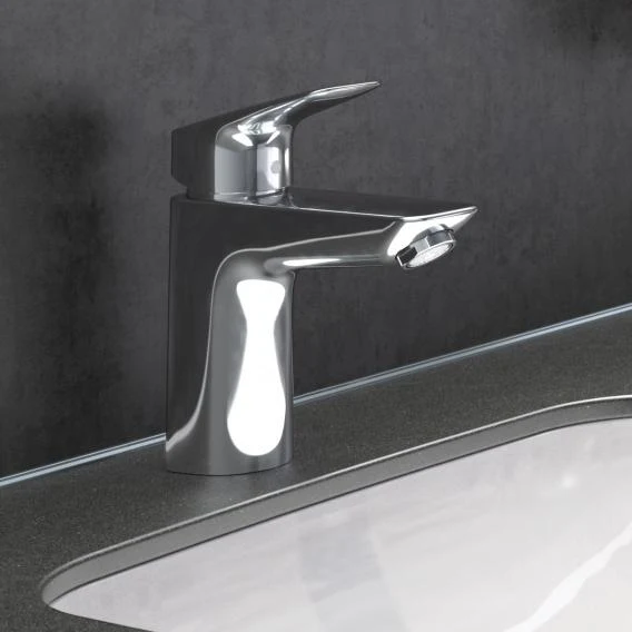 Baterie lavoar Hansgrohe Logis 100, cu ventil click-clack