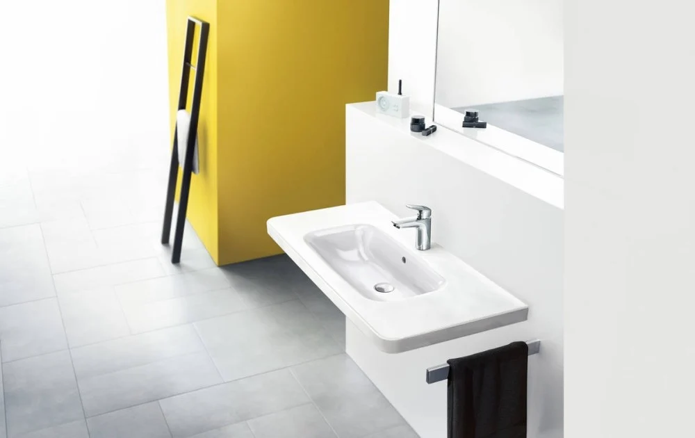 Baterie lavoar Hansgrohe Logis 100, cu ventil click-clack