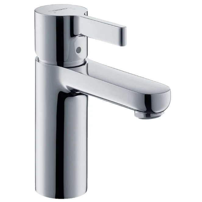 Baterie lavoar Hansgrohe Metris S 100, cu ventil metalic pop-up