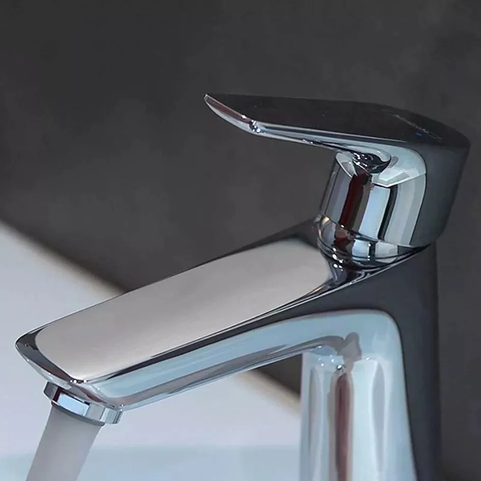 Baterie lavoar Hansgrohe Talis E 110, cu ventil pop-up, CoolStart