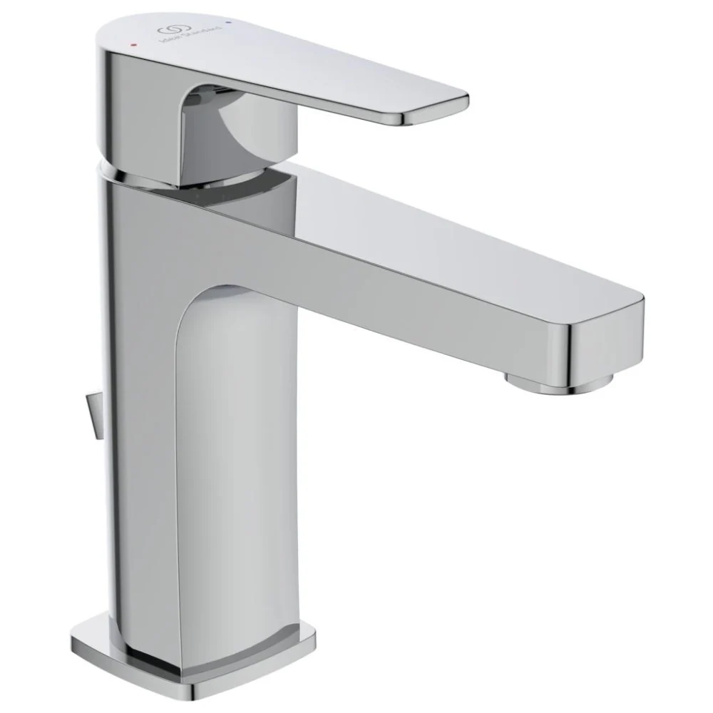 Baterie lavoar Ideal Standard Cerafine D, H16 cm, ventil pop-up metalic