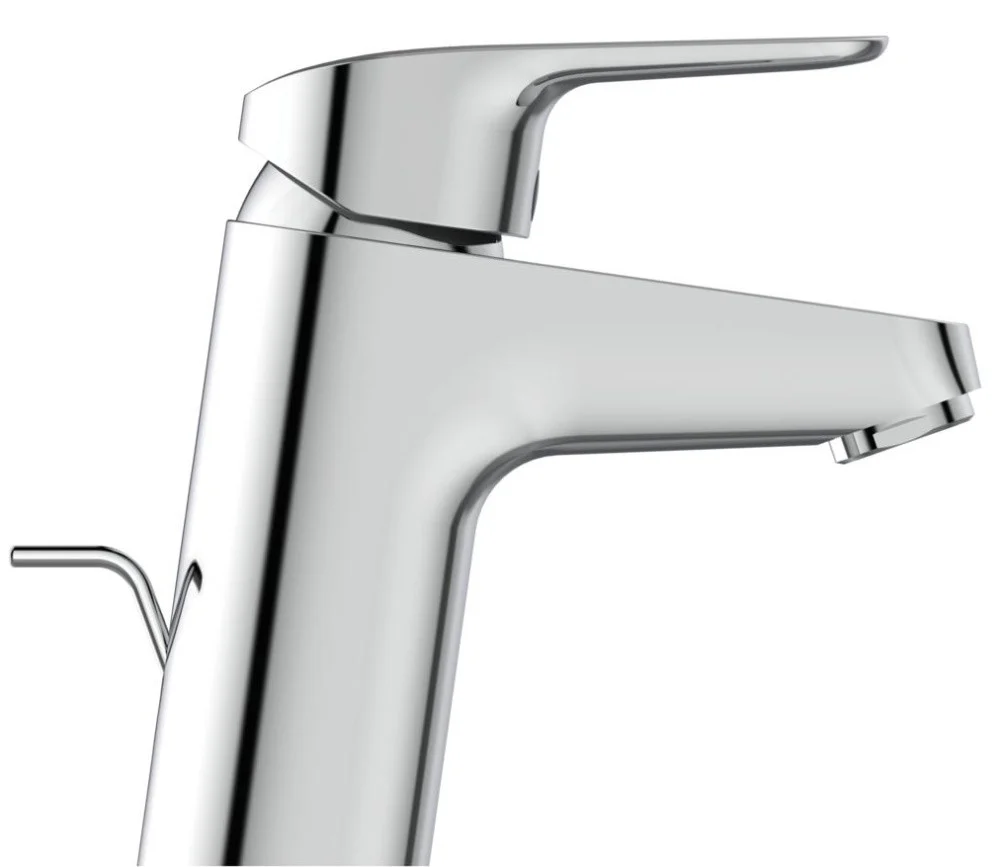 Baterie lavoar Ideal Standard Ceraflex, H13 cm, cu ventil metalic