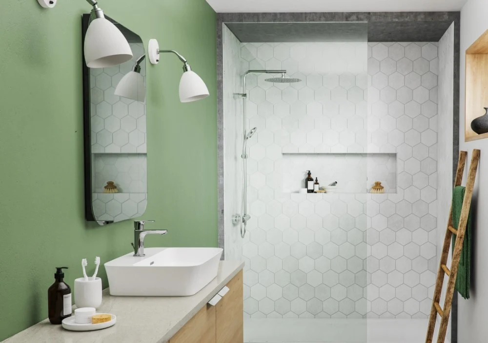 Baterie lavoar Ideal Standard Connect Air, cu ventil pop-up