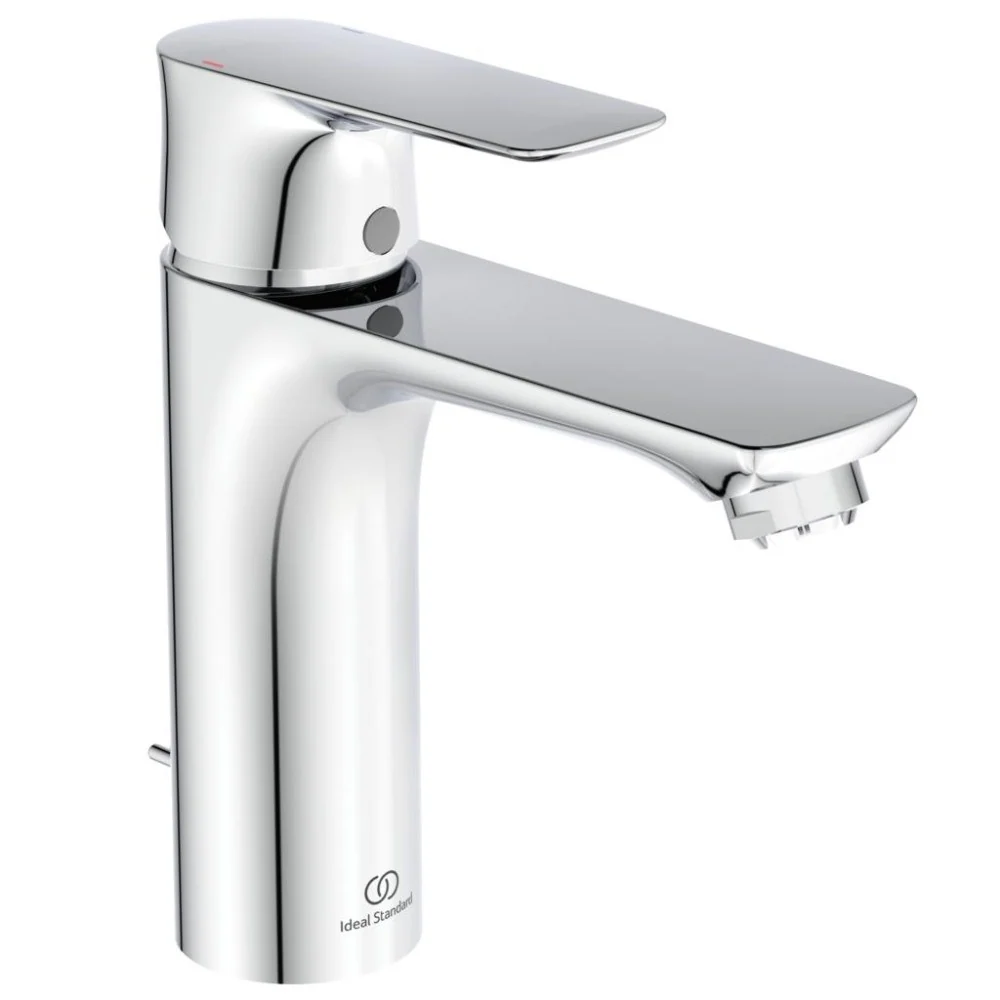 Baterie lavoar Ideal Standard Connect Air Grande, cu ventil metalic, presiune scazuta