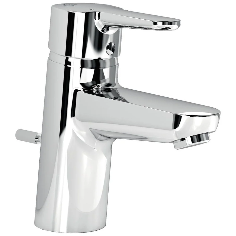 Baterie lavoar Ideal Standard Connect Blue, cu ventil pop-up metalic si limitator debit