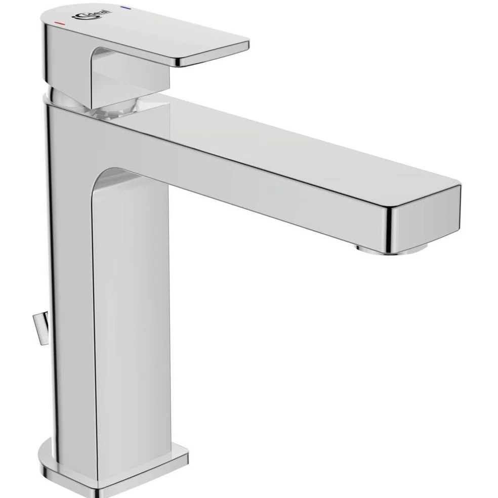 Baterie lavoar Ideal Standard Edge Grande, cu ventil pop-up metalic