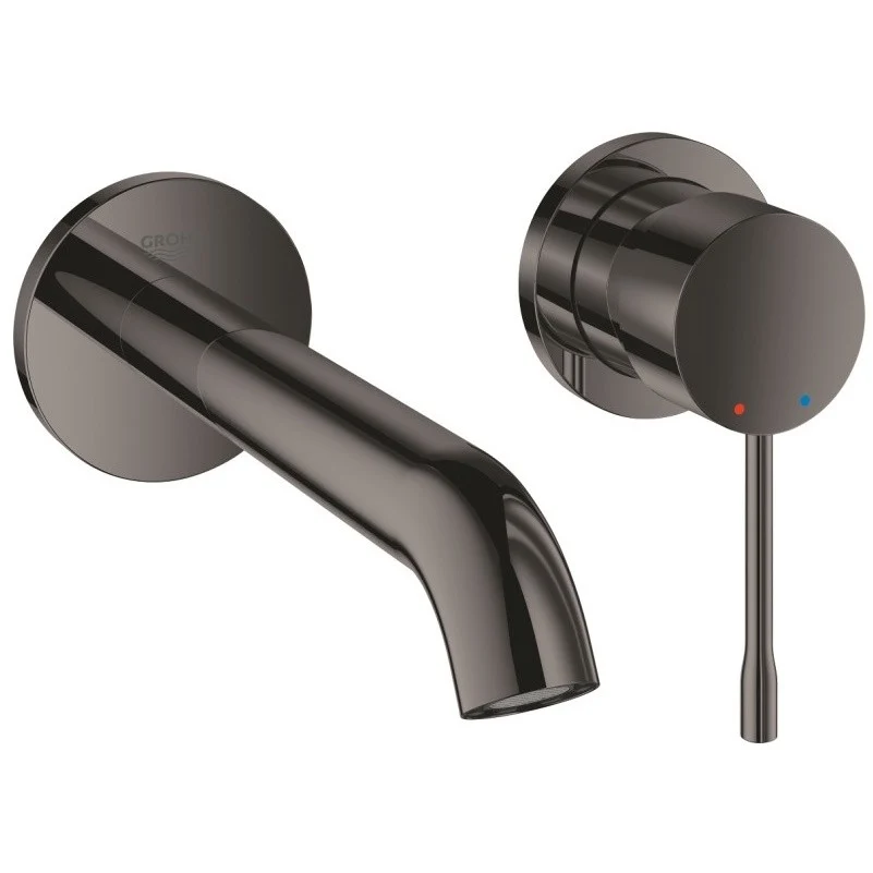 Baterie lavoar incastrata antracit Grohe Essence, M fara ventil