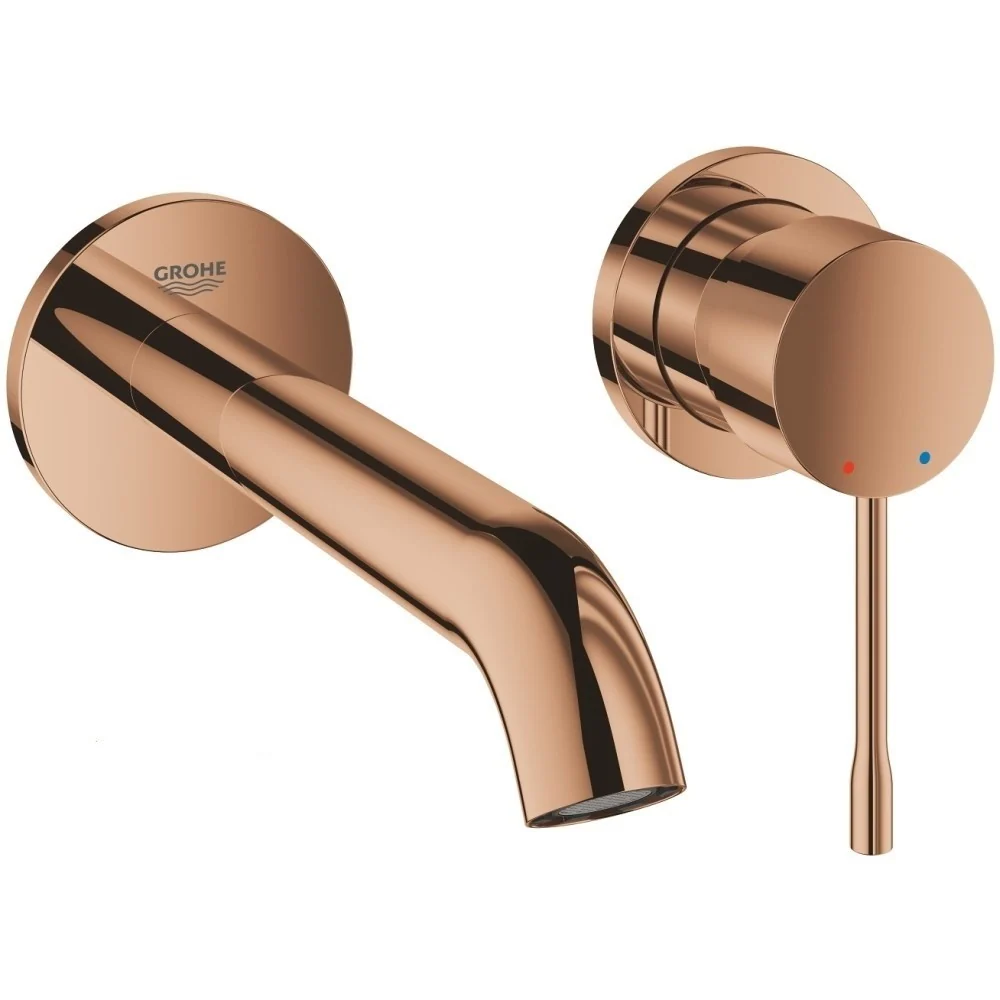 Baterie lavoar incastrata cupru Grohe Essence, M fara ventil