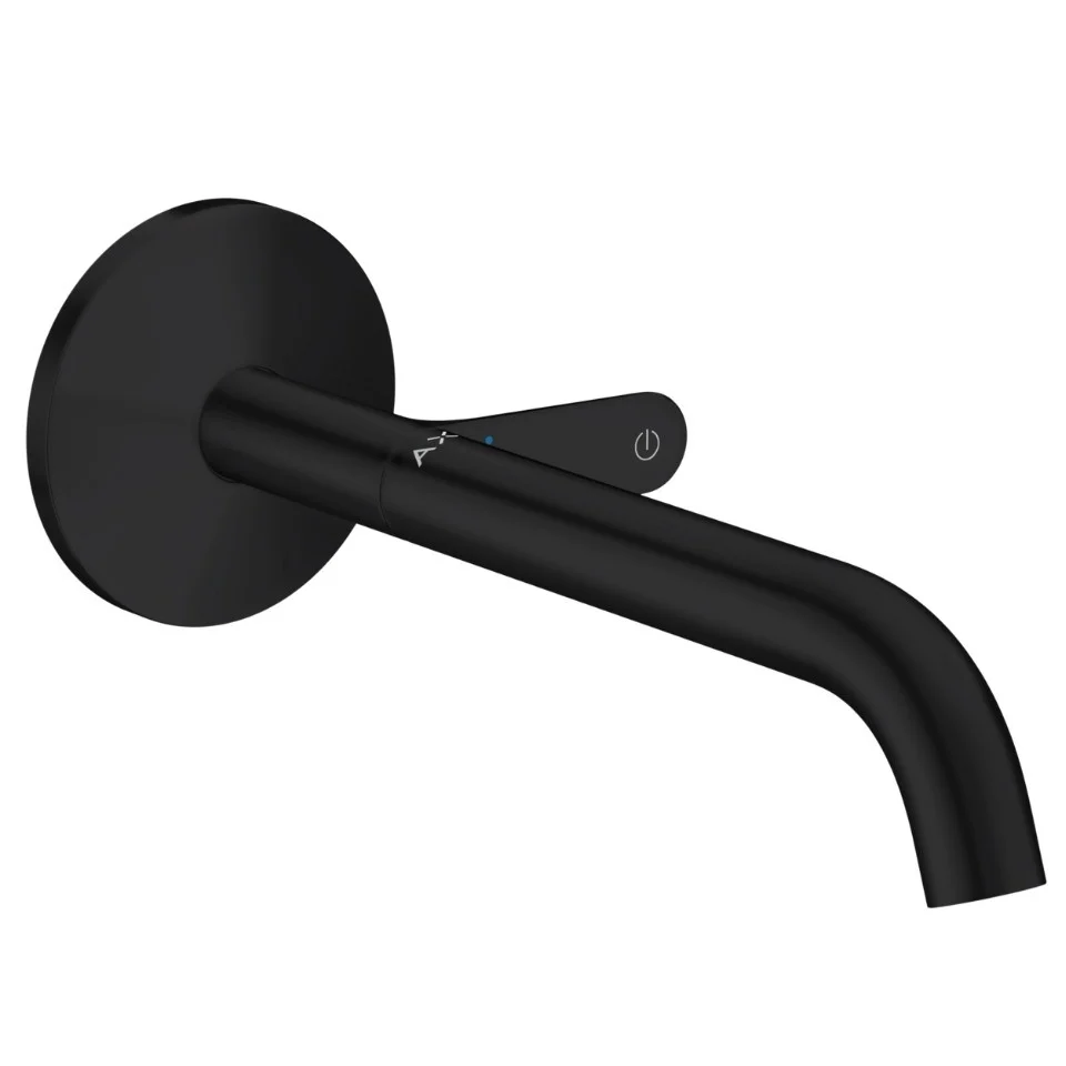 Baterie lavoar incastrata neagra mat Hansgrohe Axor One