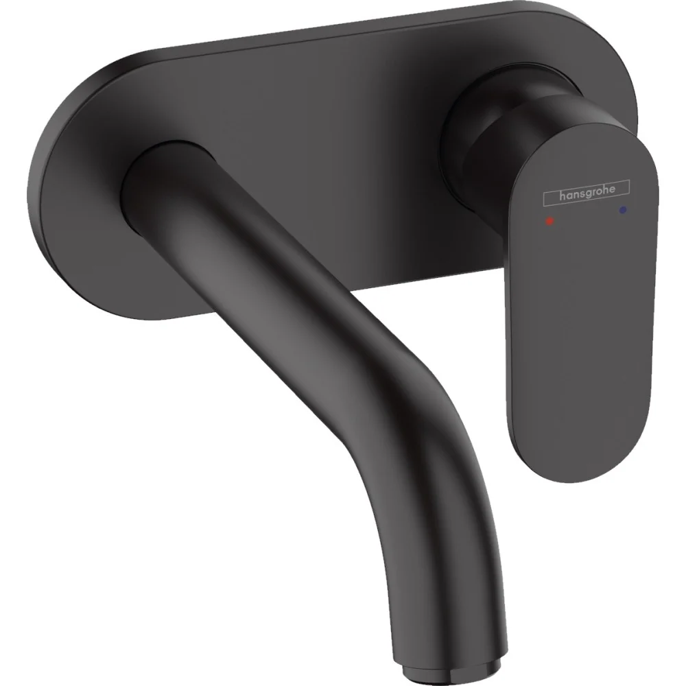 Baterie lavoar incastrata neagra mat Hansgrohe Vernis Blend