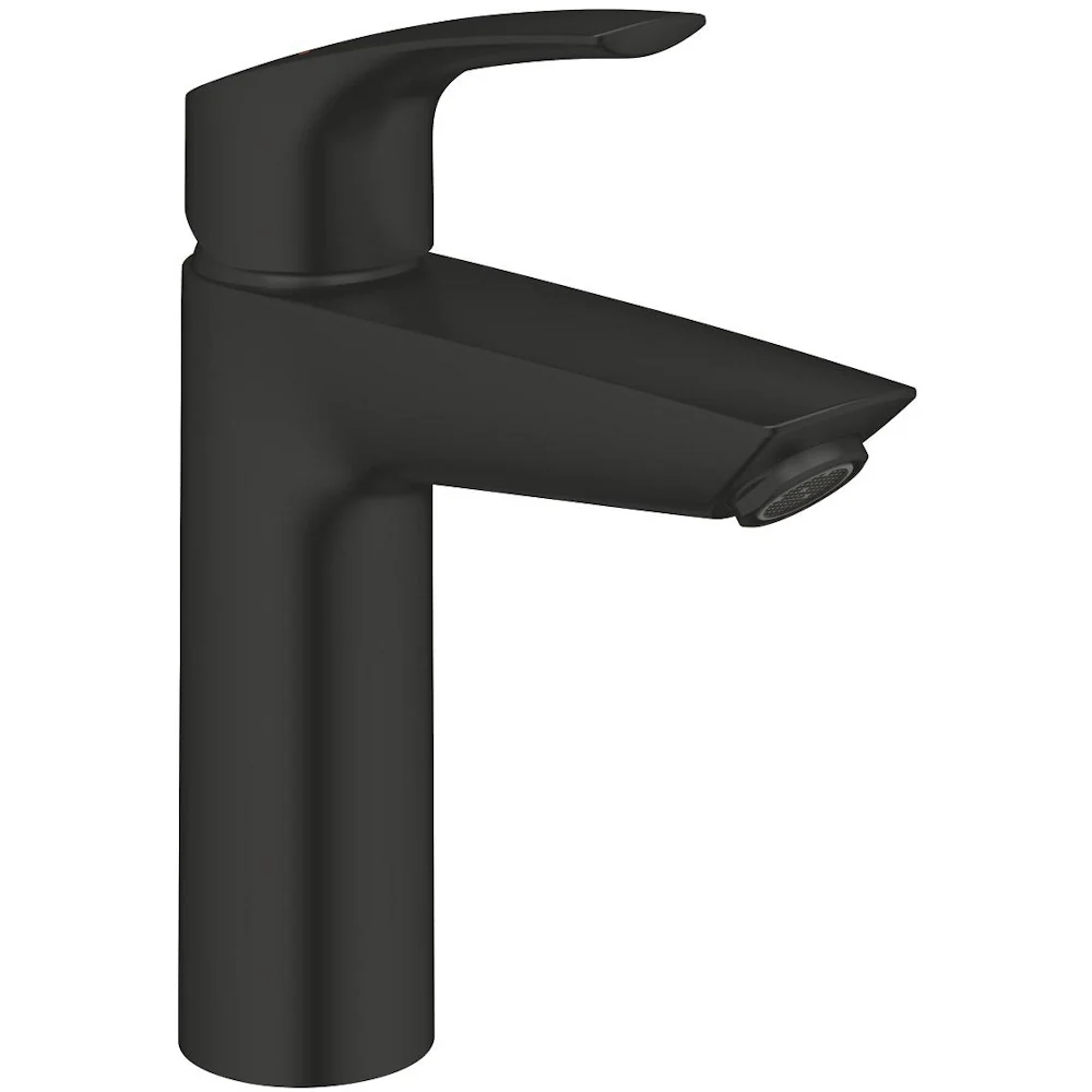 Baterie lavoar monocomanda Grohe Eurosmart fara ventil, marime M, negru mat