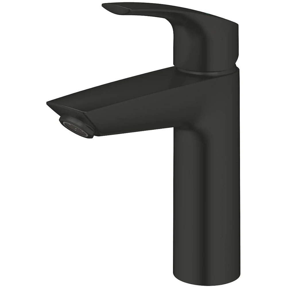 Baterie lavoar monocomanda Grohe Eurosmart fara ventil, marime M, negru mat