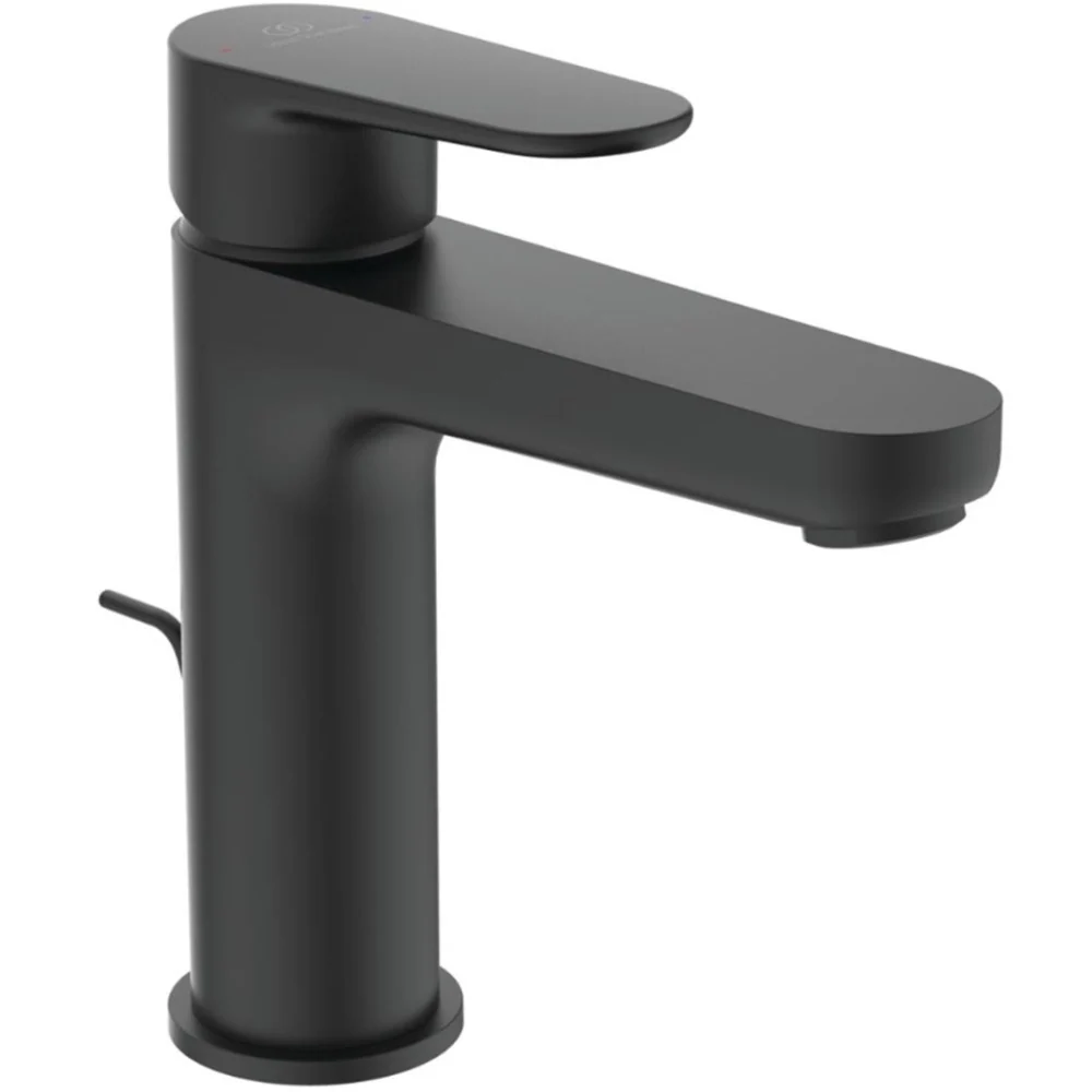 Baterie lavoar neagra mat Ideal Standard Cerafine O, ventil metalic