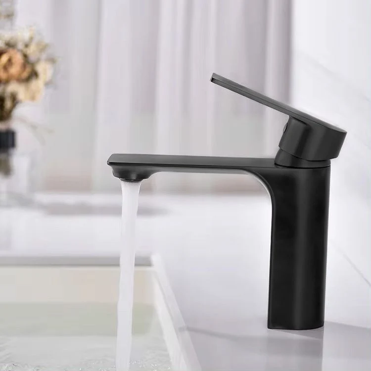 Baterie lavoar Rea Urban, negru mat