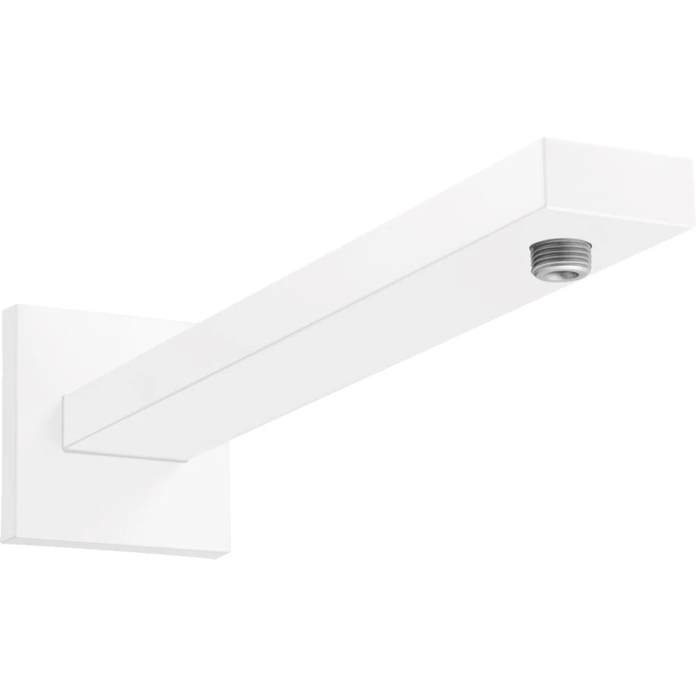 Brat dus fix Hansgrohe patrat 39 cm, alb mat