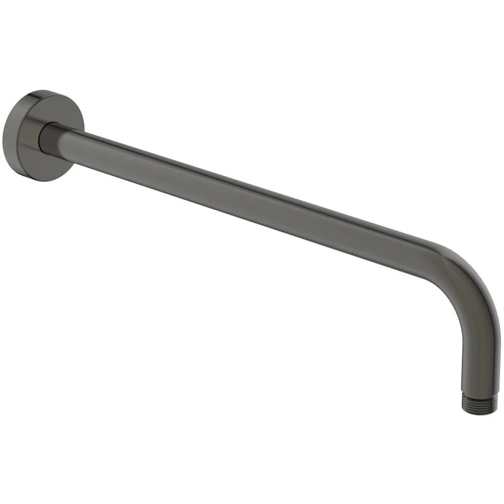 Brat dus fix Ideal Standard IdealRain, montaj pe perete 40 cm, gri lucios