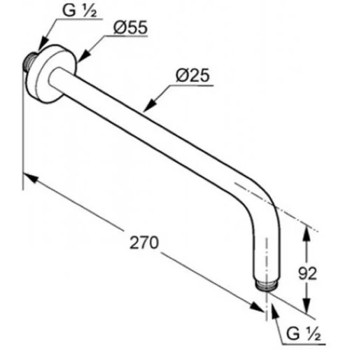 Brat dus fix Kludi -QA, 27 cm