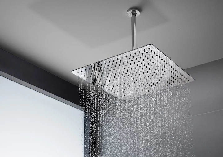 Brat dus fix Roca RainSense, 30 cm, montaj pe tavan