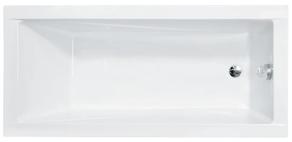 Cada baie dreptunghiulara Besco Modern acril 150x70 cm