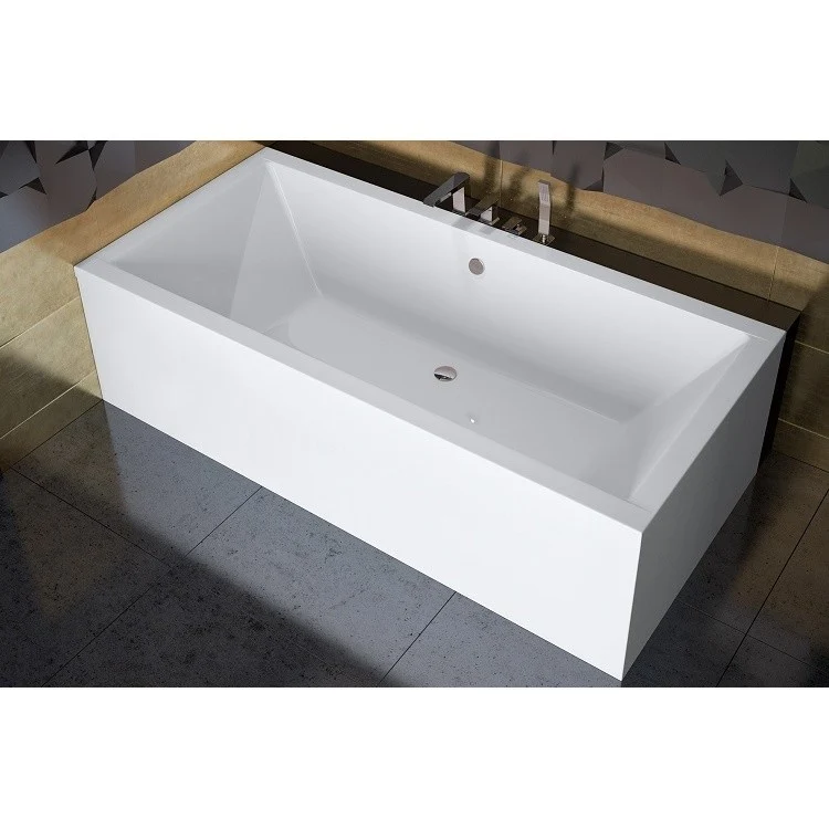 Cada baie dreptunghiulara Besco Quadro acril 175x80 cm