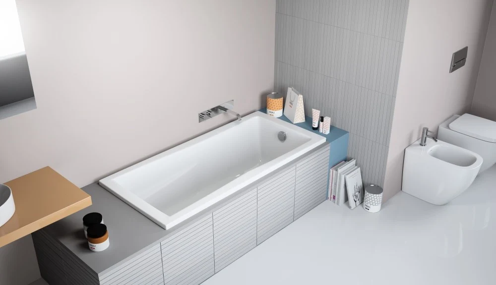 Cada baie dreptunghiulara Radaway Arkadia acril 180x80 cm