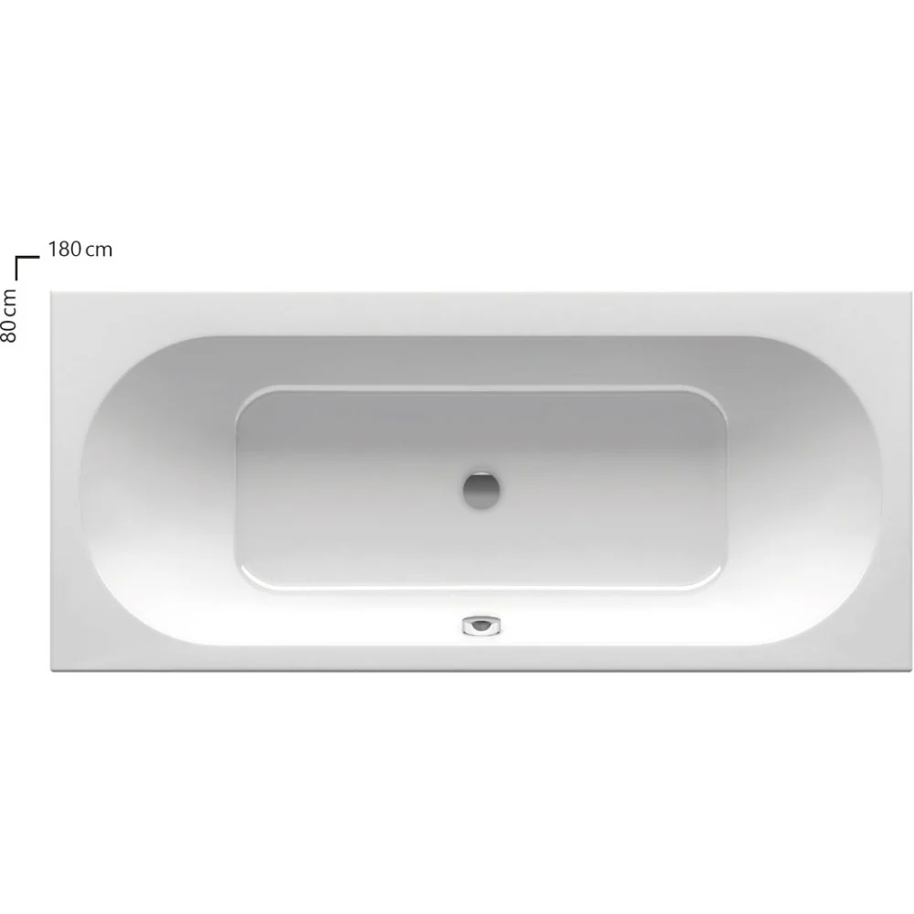 Cada baie dreptunghiulara Ravak City acril 180x80 cm
