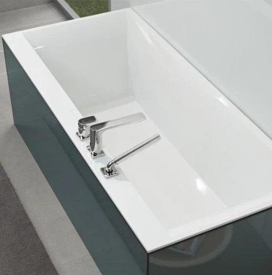 Cada baie dreptunghiulara Villeroy & Boch Squaro Edge compozit 170x75 cm