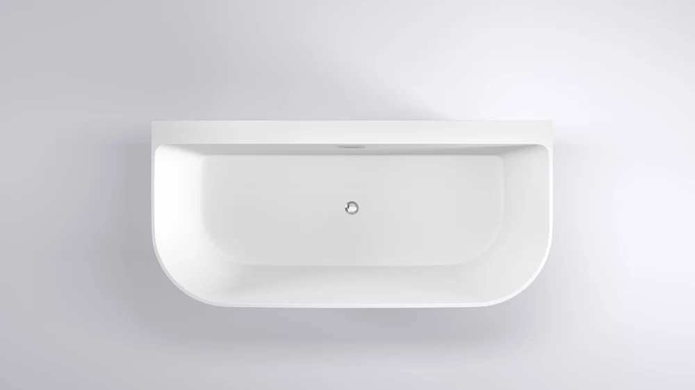Cada freestanding Belform Selene acril 170x80 cm, alb