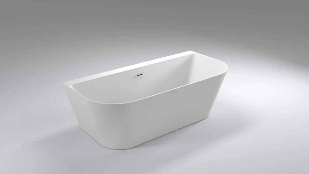 Cada freestanding Belform Selene acril 170x80 cm, alb