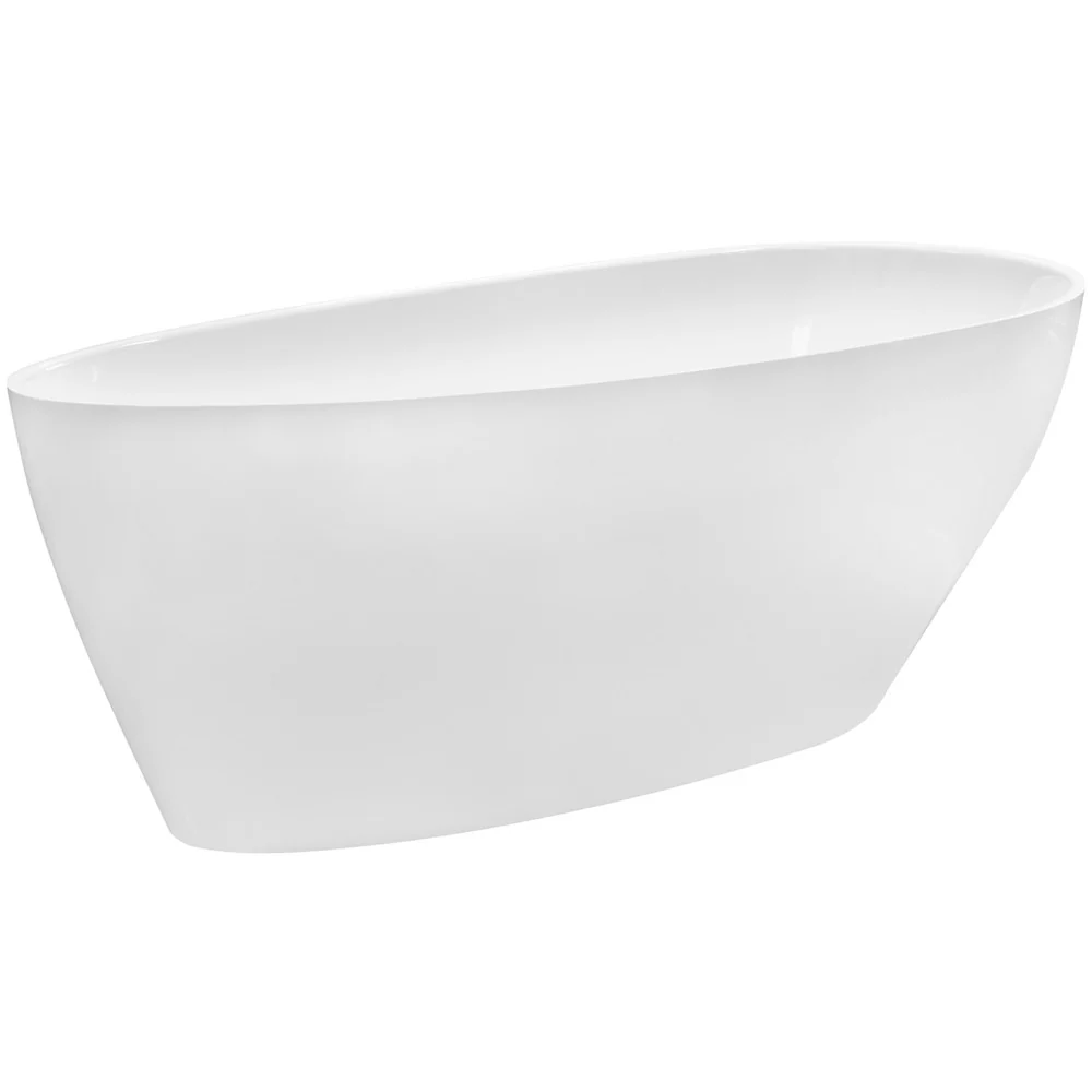 Cada freestanding ovala Besco Goya compozit 170x72 cm, alb