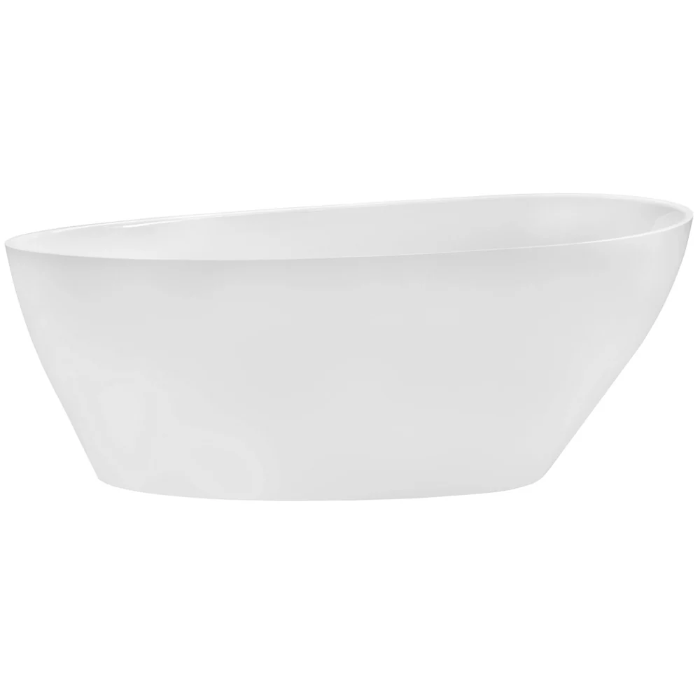 Cada freestanding ovala Besco Goya compozit 170x72 cm, alb