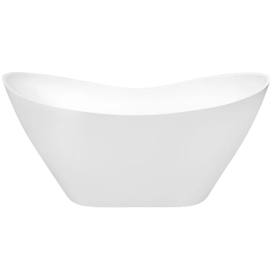 Cada freestanding ovala Besco Viya compozit 160x70 cm
