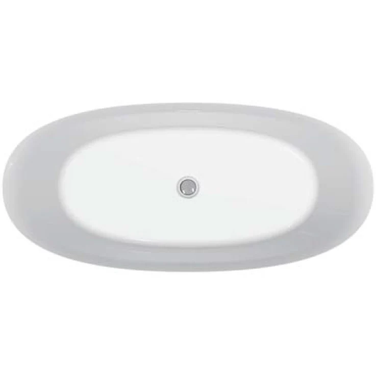 Cada freestanding ovala Florida Aura New acril 170x75 cm, alb
