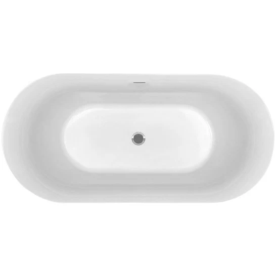 Cada freestanding ovala Hatria BT acril 170x78 cm, alb