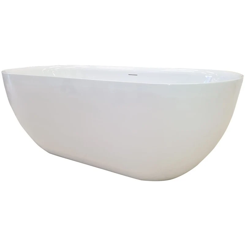 Cada freestanding ovala Hatria BT acril 170x78 cm, alb