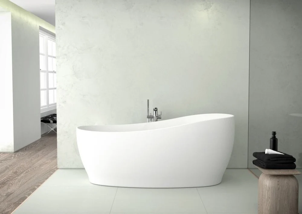 Cada freestanding ovala Ideal Standard Around acril 180x85 cm, alb mat
