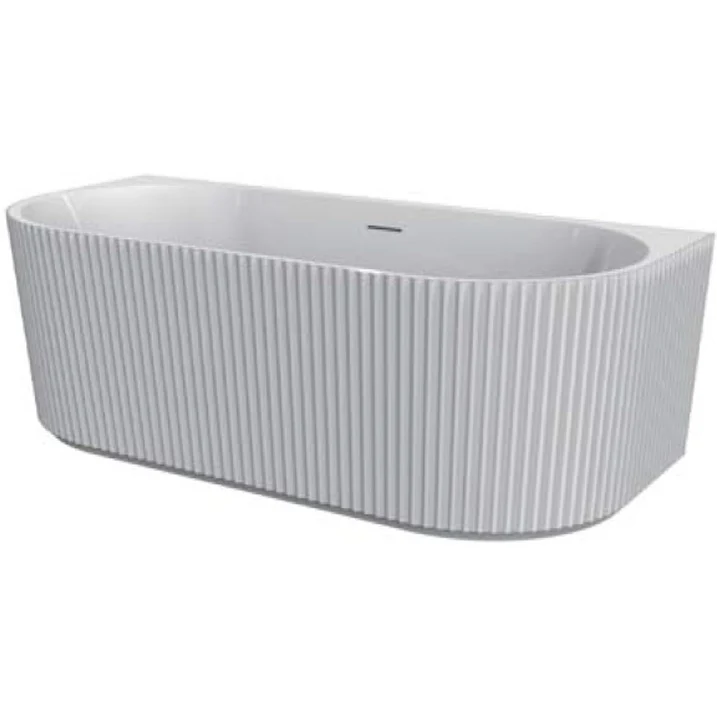 Cada freestanding semirotunda Florida Beata acril 170x80 cm