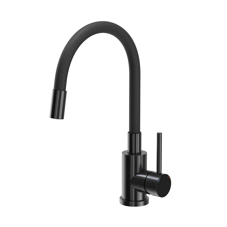 Chiuvetă Inox Quadron Luke 100, 500x450 mm, negru, fara baterie