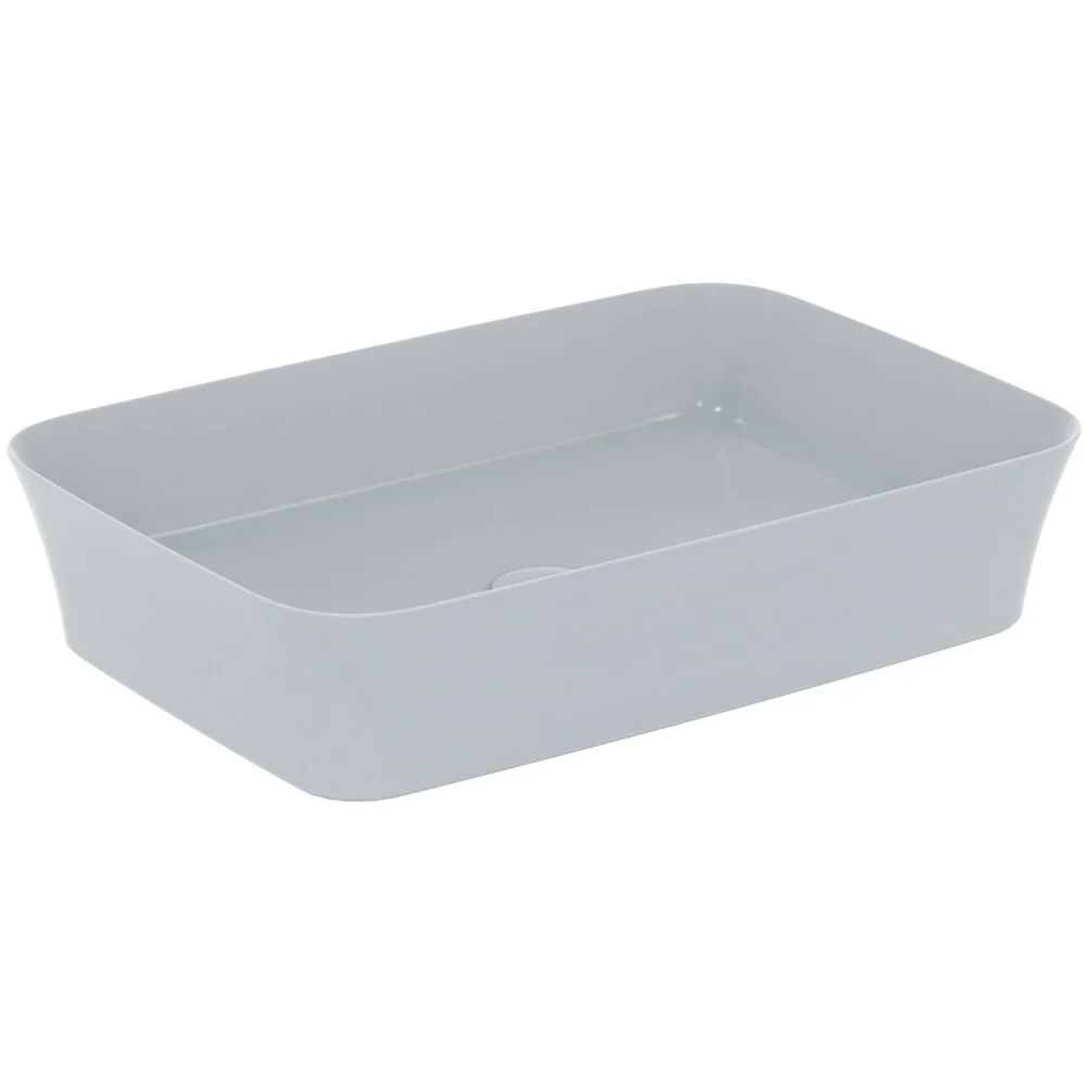 Chiuveta baie pe blat, gri deschis Ideal Standard Ipalyss 55x38 cm