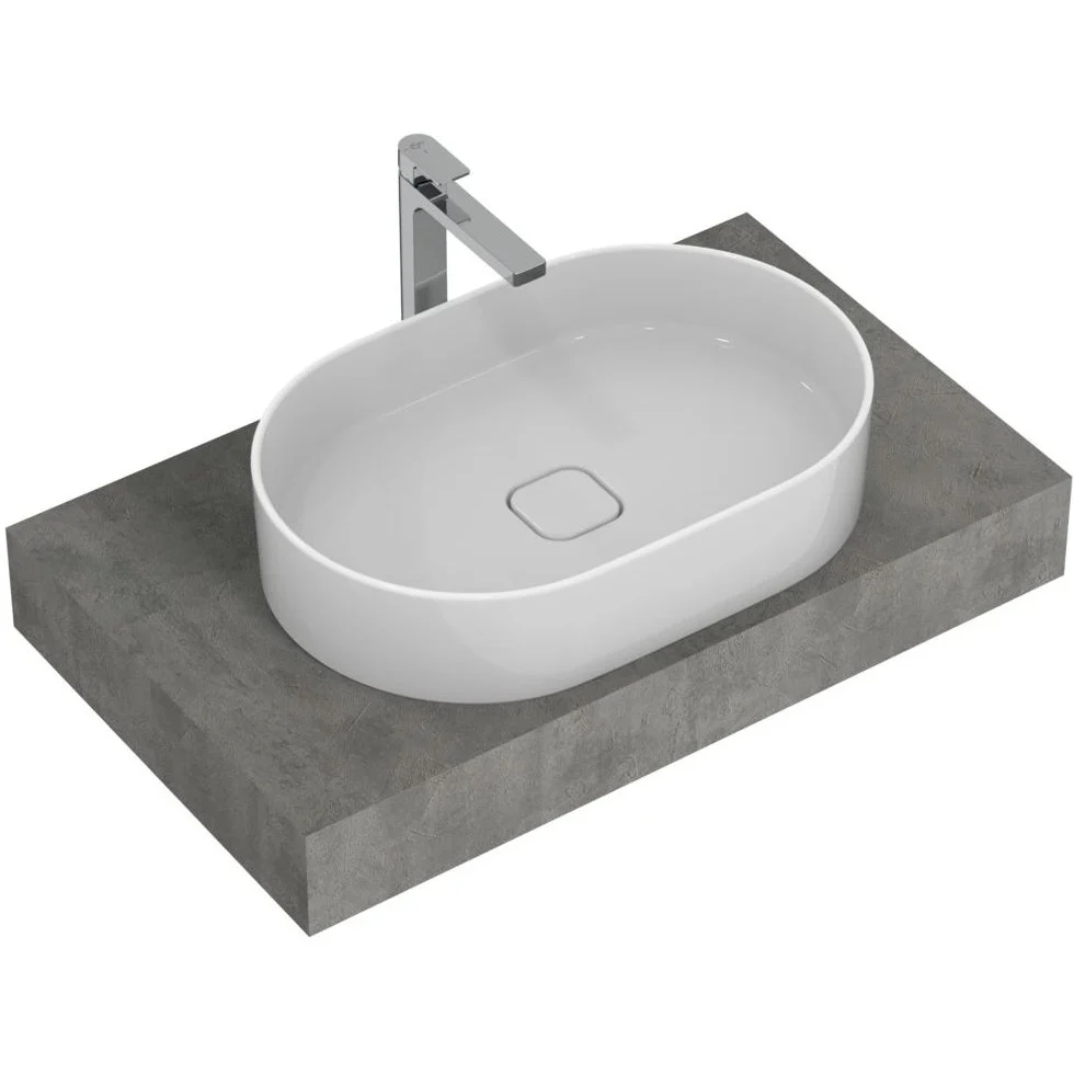 Chiuveta baie pe blat, ovala Ideal Standard Strada II 60x40 cm