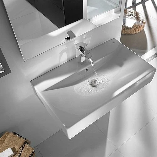 Chiuveta baie pe blat Roca Diverta 75x44 cm