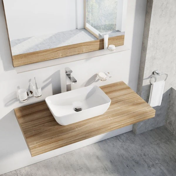 Chiuveta baie ceramica Ravak Uni Slim R 50x31x12,5 cm