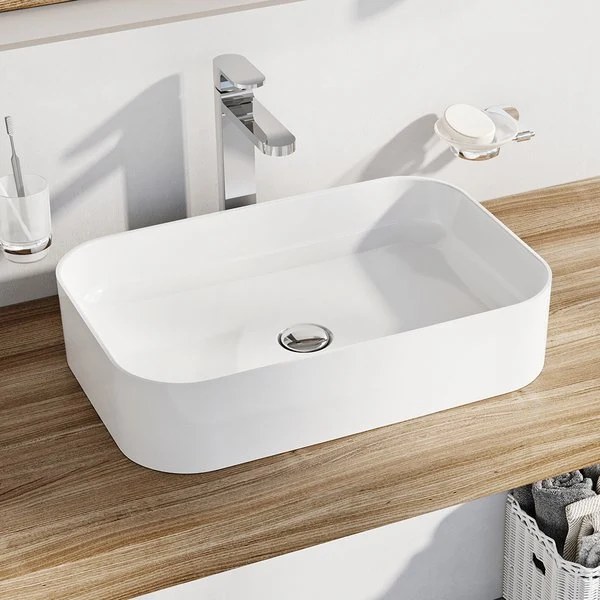 Chiuveta baie ceramica Ravak Uni Slim R 50x31x12,5 cm