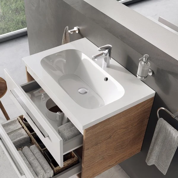 Chiuveta baie marmura turnata Ravak Chrome 60x49x16,5