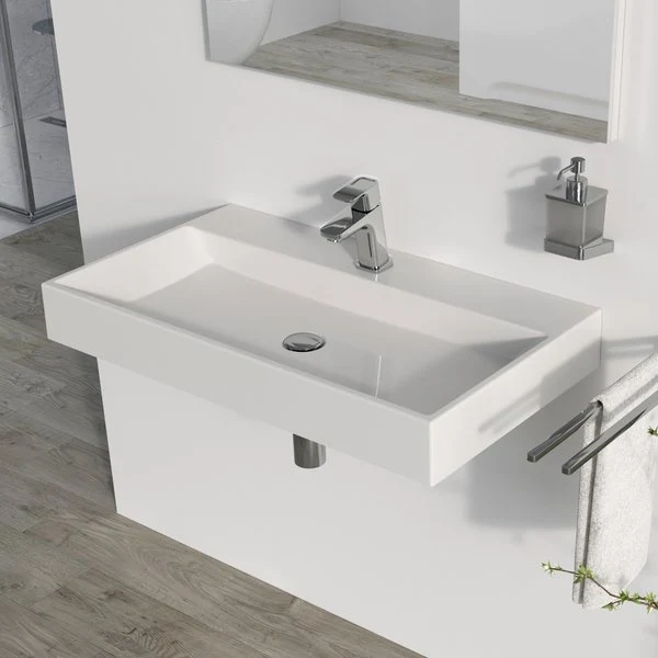 Chiuveta baie marmura turnata Ravak Natural 80x4514 cm