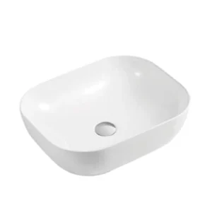 Chiuveta Wellis Daisy din portelan pe blat 49x39,5x15 cm